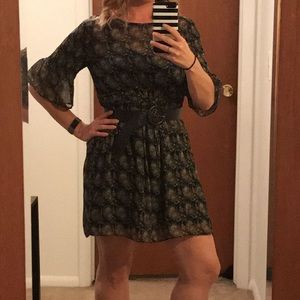 Esley Floral Print Dress Size Medium